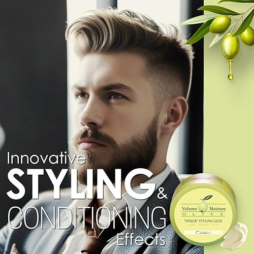 Miniatura 7 de esuchen "Spiker Styling Cola de oliva 2,84 oz