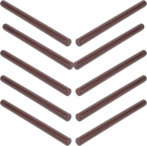 Miniatura 8 de ZJchao Barras de cera de sellado, 10 piezas de cera adhesiva para manualidades, laca redonda, sobres de sello pequeño, kit de cera, pistola de