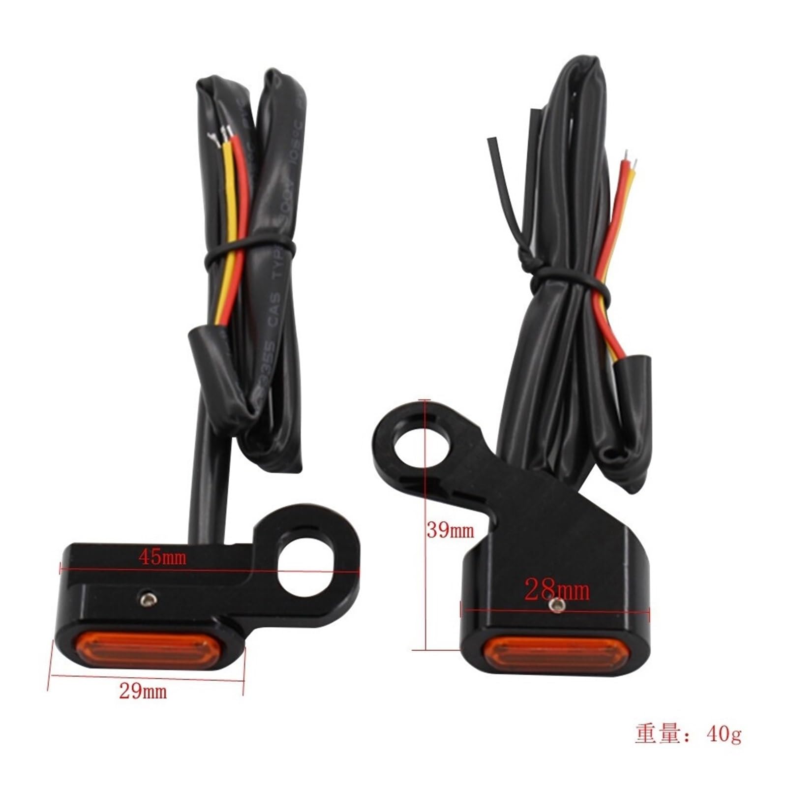 Intermitentes Motocicleta Accesorios Para Motocicleta, Luz LED De Intermitente, Lámpara Indicadora Marcha Para Softail 2000-2014, Para Dyna, Para Sportsman 1996-2003
