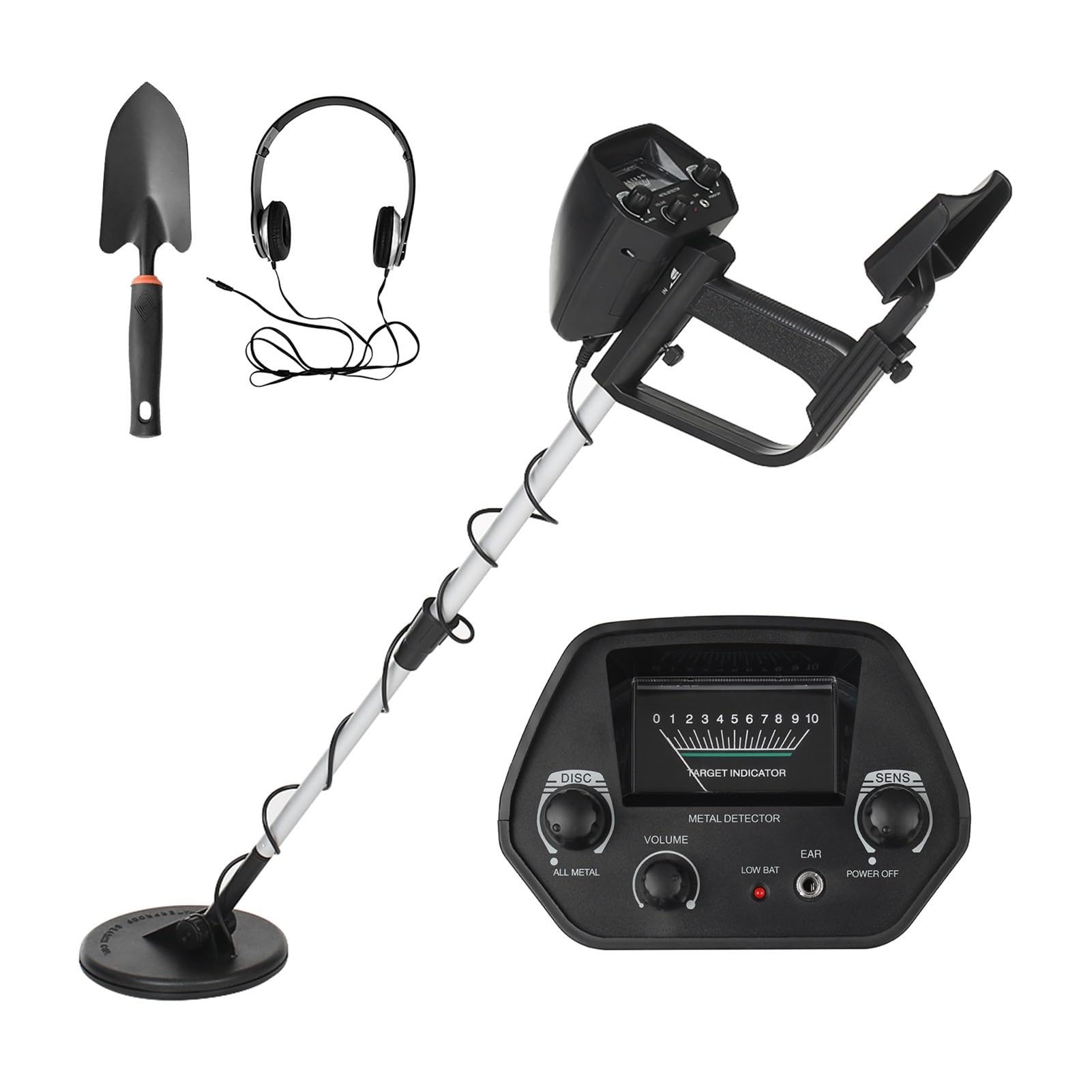 Metal Detector, Underground Metal Detector MD 4030 Gold Detectors Treasure Seeker Metal Circuit Detector(Type1)