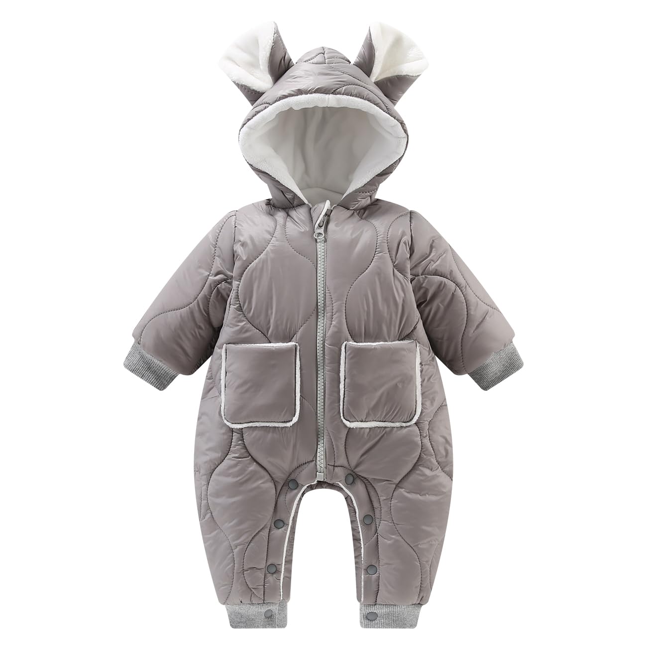 Photo 1 of Newborn Baby Boy Snowsuit Winter Snow Suits For Infant Girl Coat Jackets Clothes