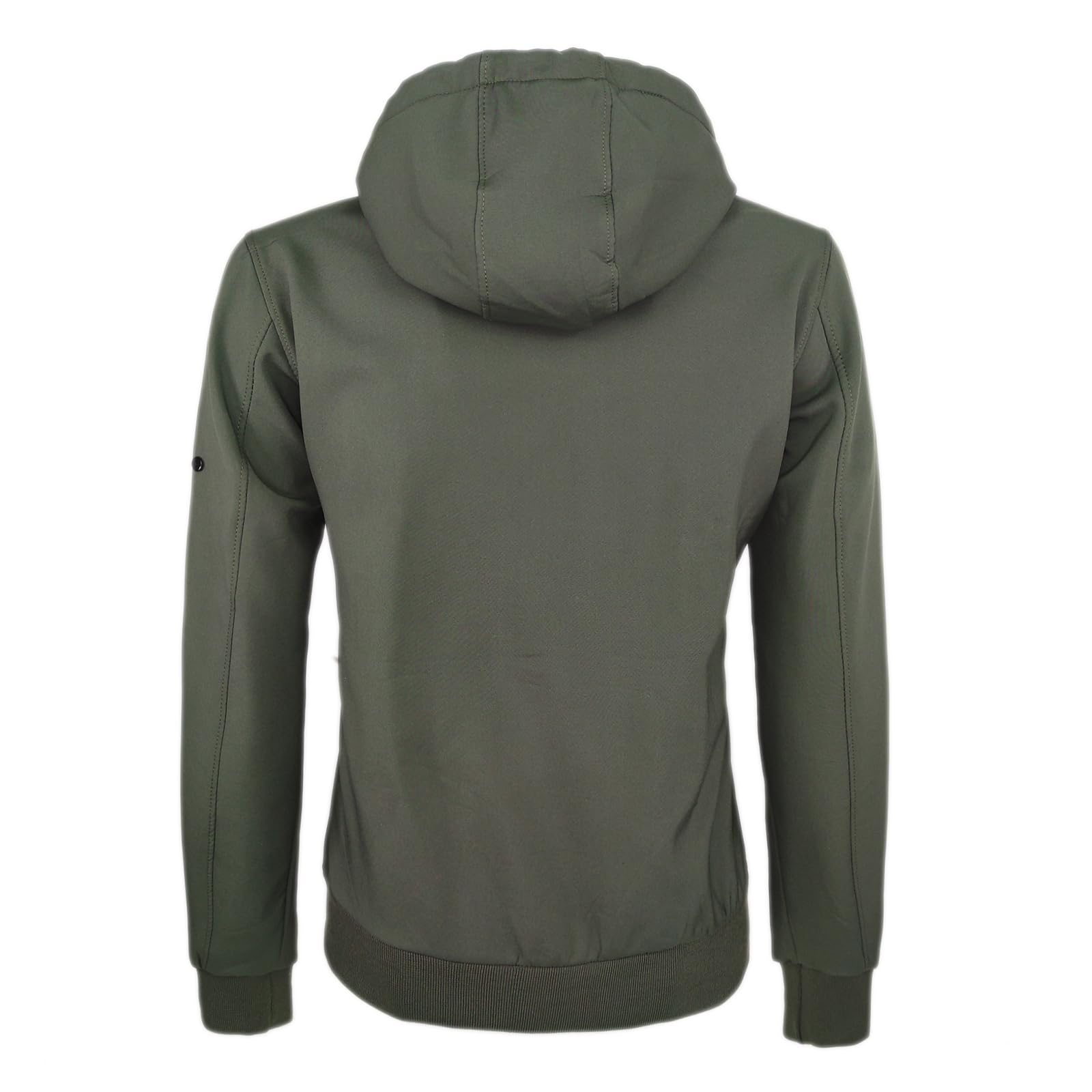 Giubbotto Uomo Termico Invernale Softshell Impermeabile Antivento con Cappuccio Giacca In Pile Calda