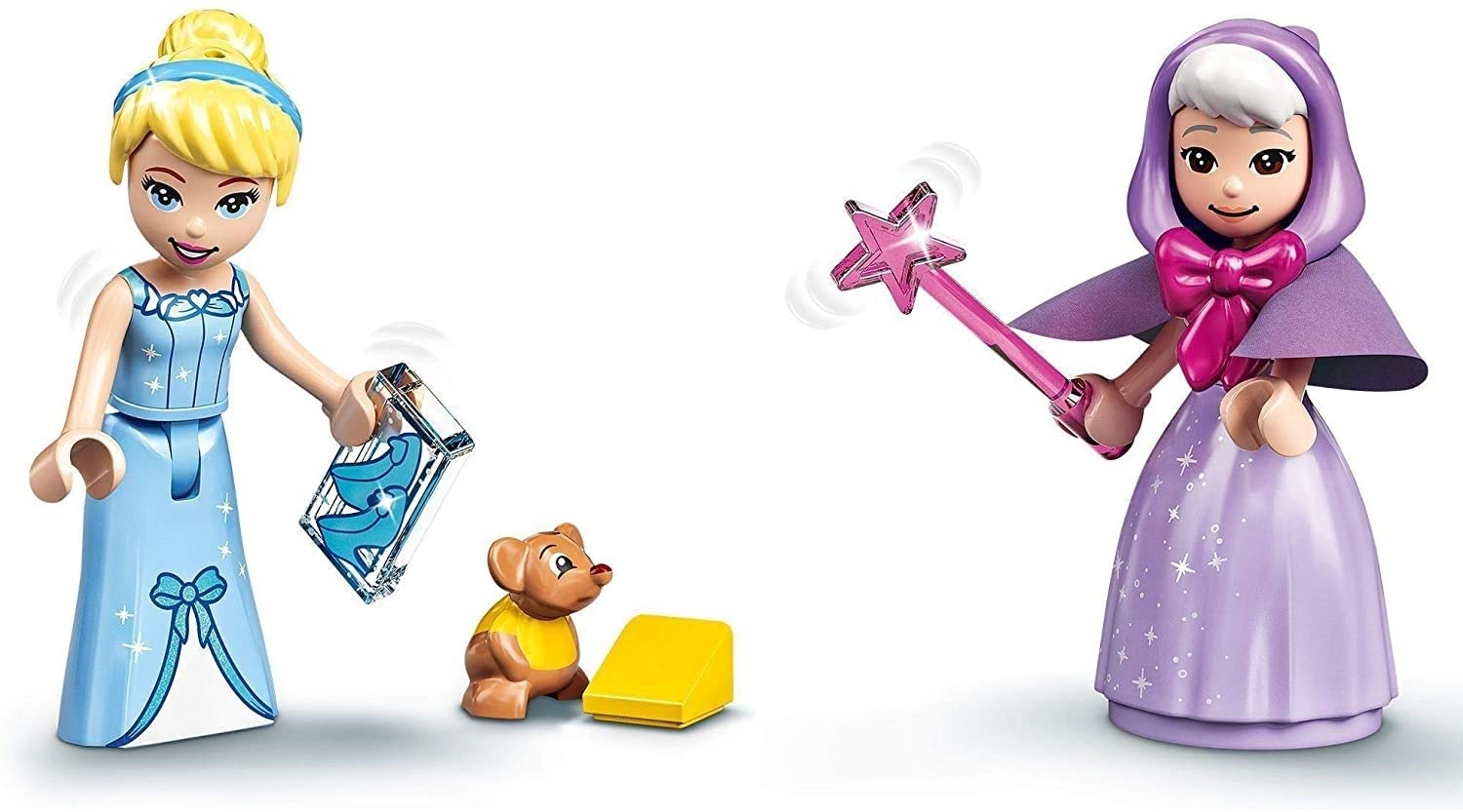 LEGO ǀ Disney 43192 Królewski powóz Kopciuszka; kreatywna zabawka do budowania w sam raz na prezent (237 elementów)