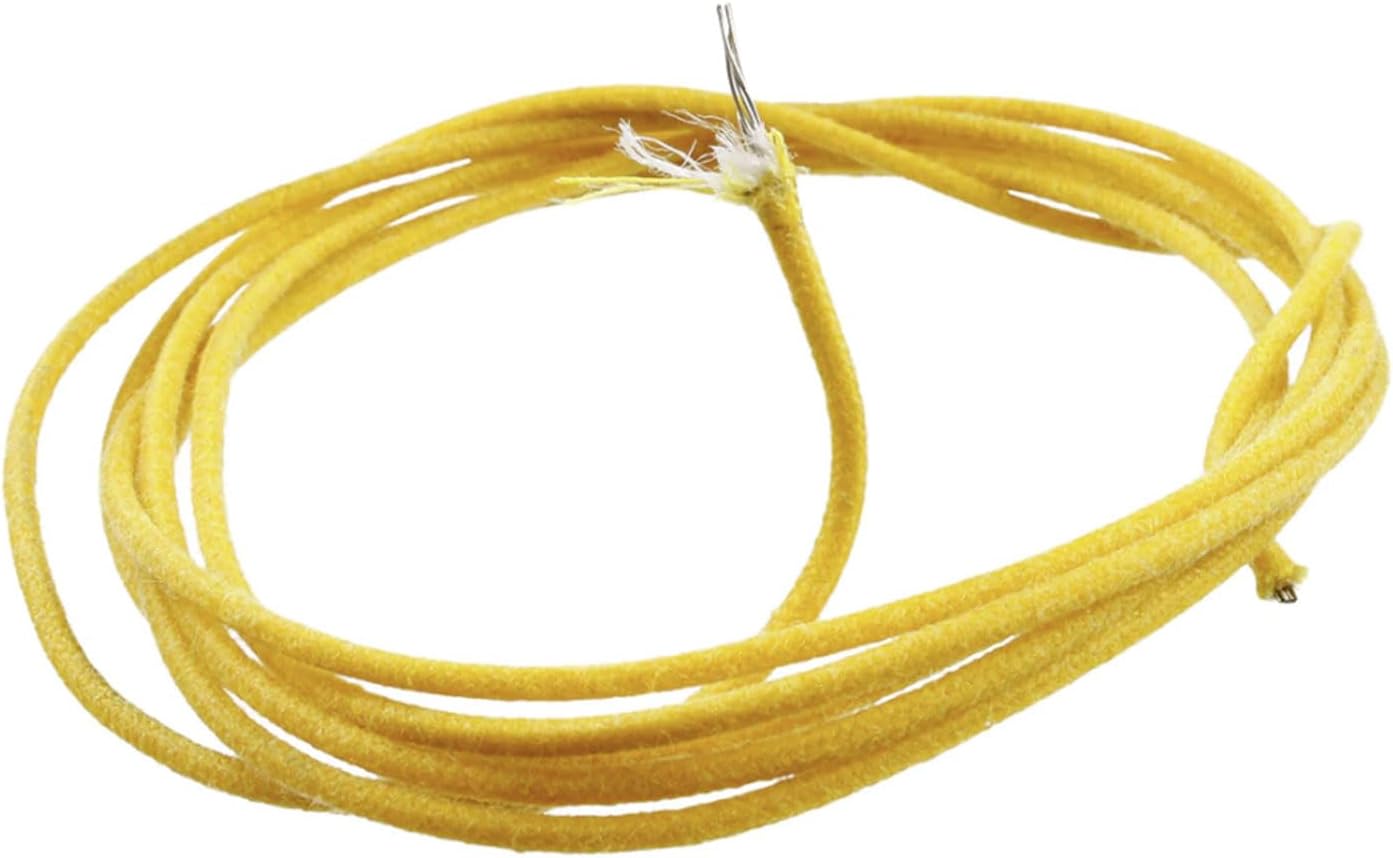 Allparts GW-0820-020 Yellow Vintage Style Cloth Wire