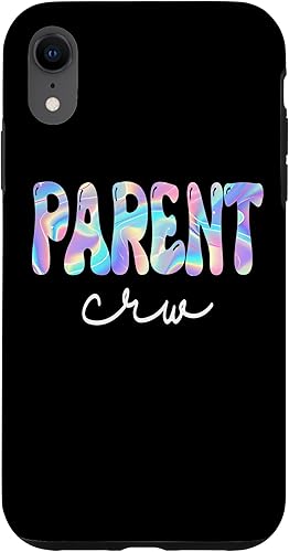 iPhone XR Parent Crew Groovy Back to School Cute Teachers Women Girl Case