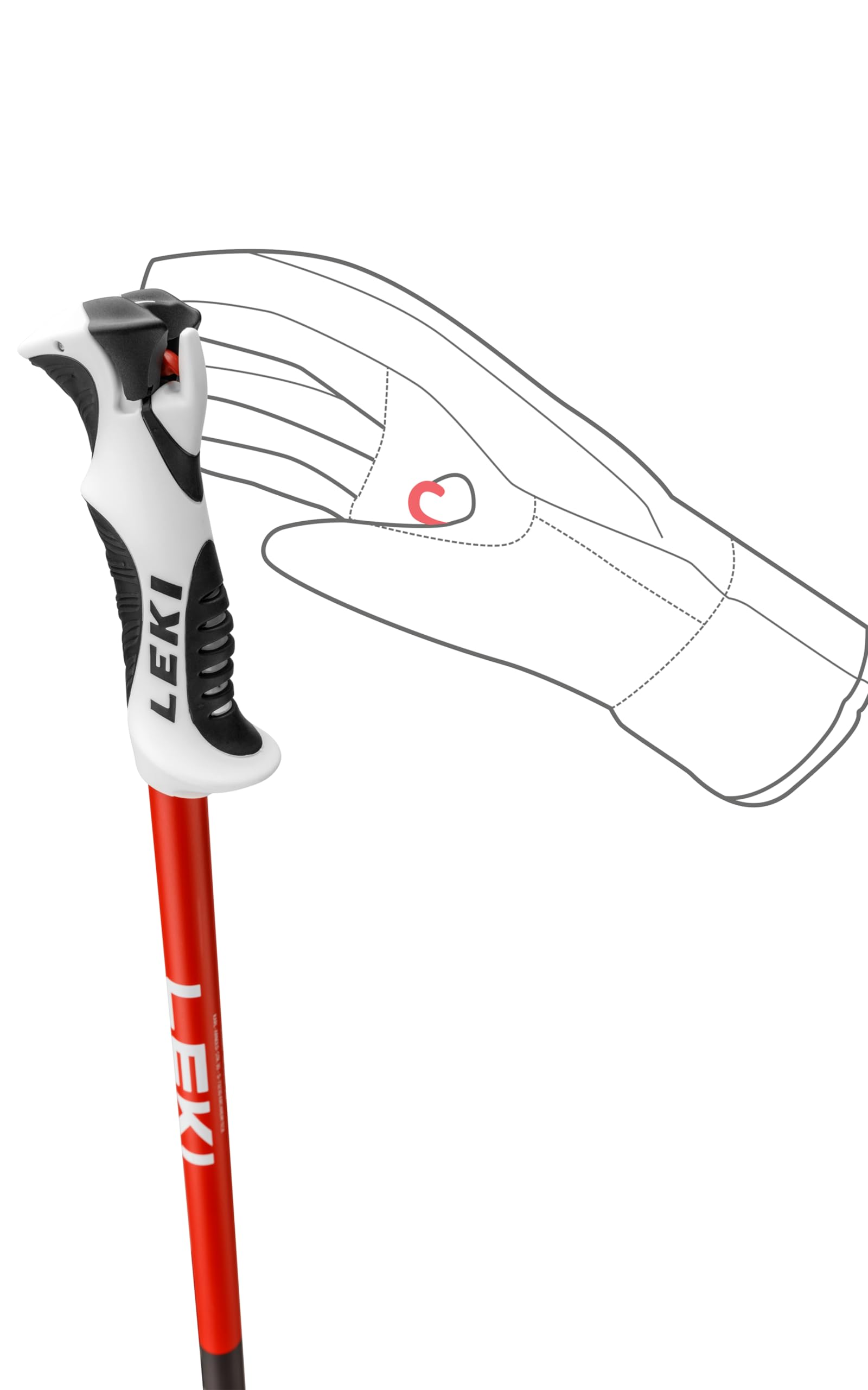 LEKI Bold S - Bastoncini Alpino