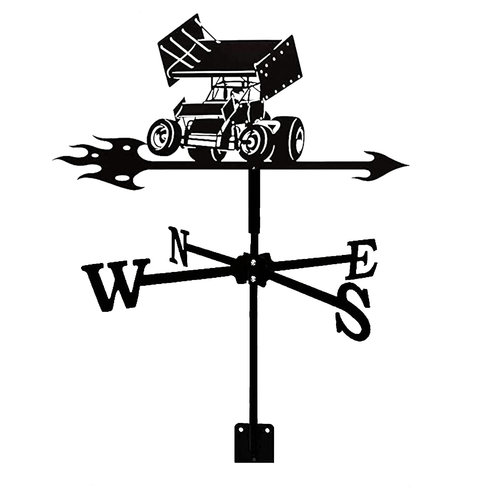 Wiatrowskaz Wiatrowskaz ze stali nierdzewnej do ogrodu Kreatywny wiatrowskaz Wskaźnik kierunku wiatru na zewnątrz Farm Yard Garden Altana