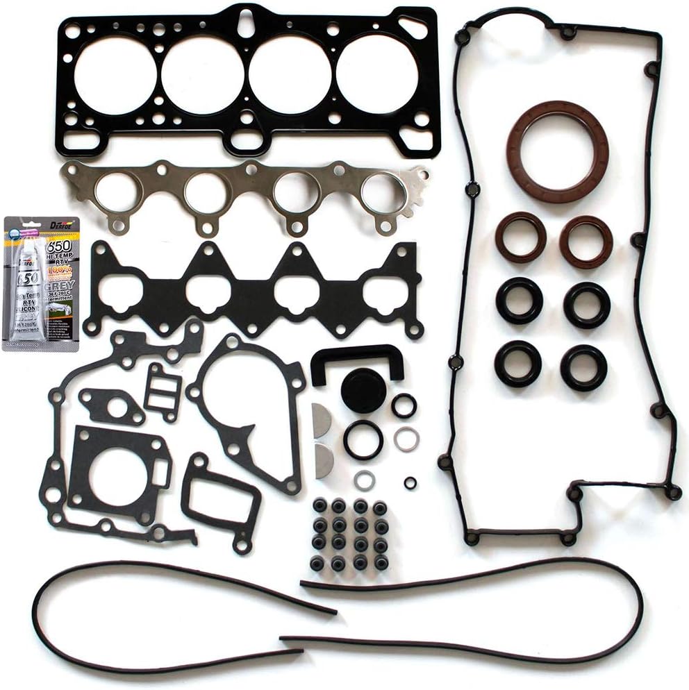 ASTOUAUTOPART HS26224PT-2 Cylinder Head Gasket Set for Hyundai Accent & Kia Rio 1.6L 2006-2011 - Durable MLS Replacement Kit