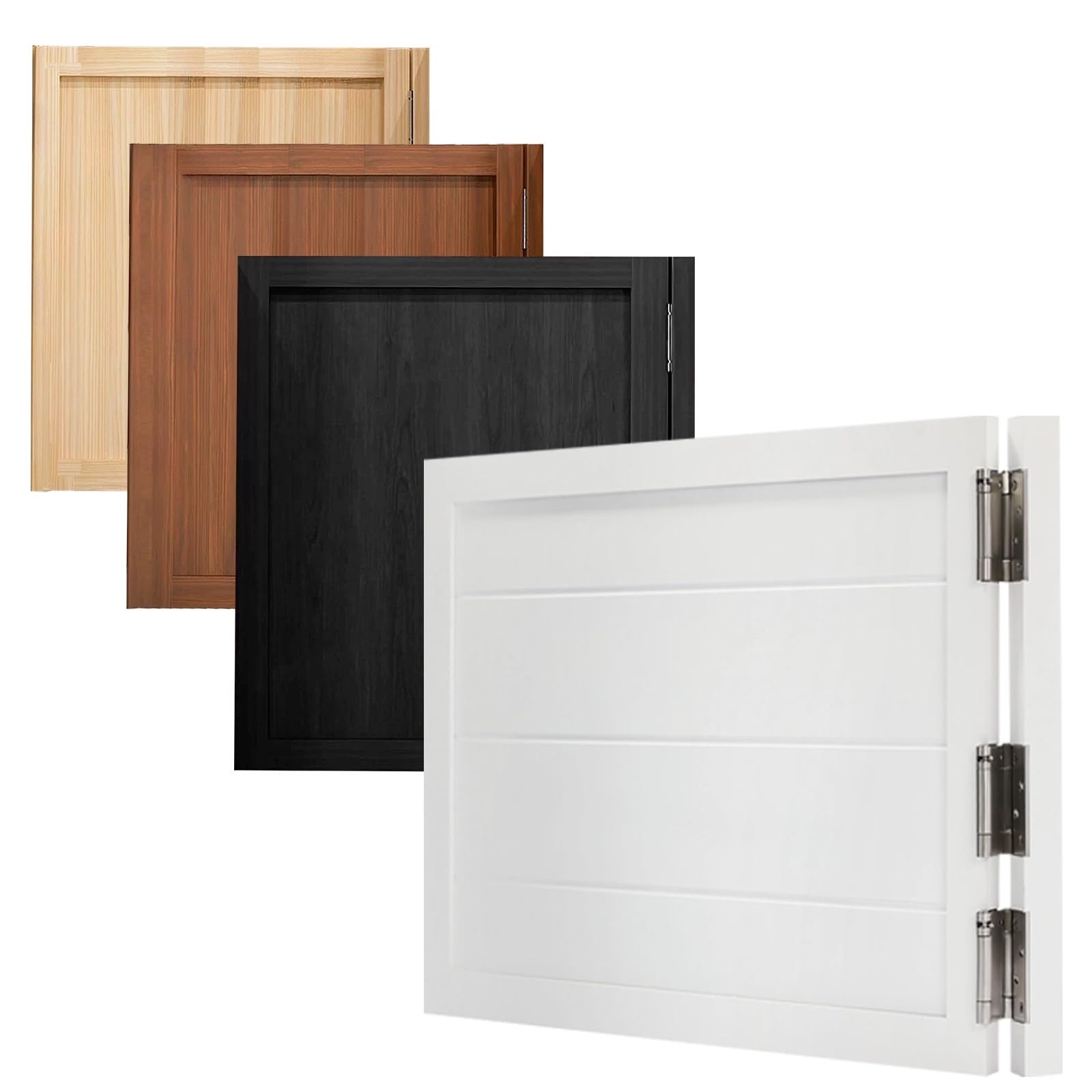 Porta basculante in legno, W 40-80cm Singole Porta da Saloon, Personalizzabile, Porte Oscillanti da Bar, Porte a Mezza Vita for Decorazioni for la casa, divisorio Interno, Scale, Cucina