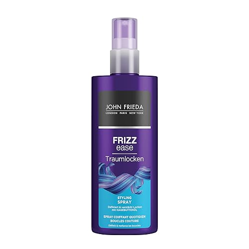 John Frieda Frizz Ease Traumlocken Tägliches Styling Spray - (200 ml) - verleiht natürlichen Locken Form, Elastizität und Sprungkraft - 200 ml (1er Pack)