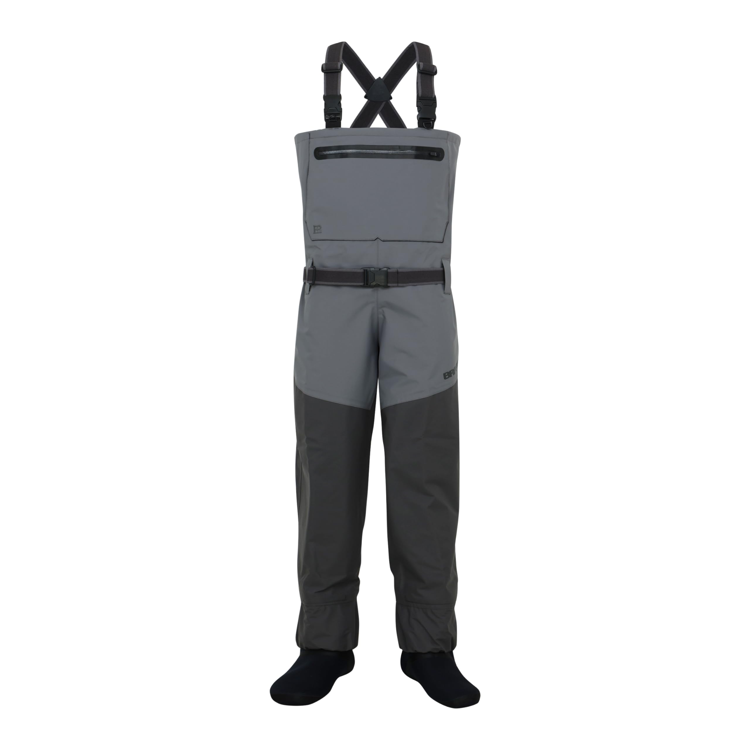 BRIVER MAX COMFORT Breathable Waterproof Chest StockingFoot Chest Wader for Fishing, Hunting, Kayaking