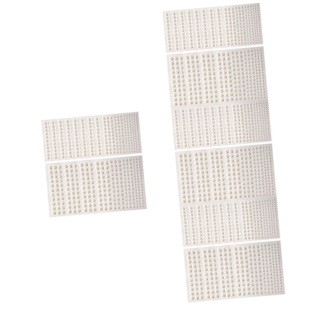 POPETPOP 4 Set Di Adesivi Per Trucco Autoadesivi Gemme Decorative Per Unghie Viso Eventi Temporanei 12 Fogli * 4