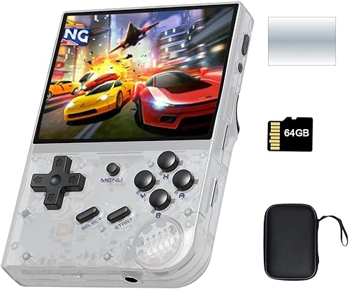 RG35XX - Consola de juegos portátil de 3.5 pulgadas, pantalla IPS, consolas de juegos retro, emulador clásico, consolas de juegos de mano retro,