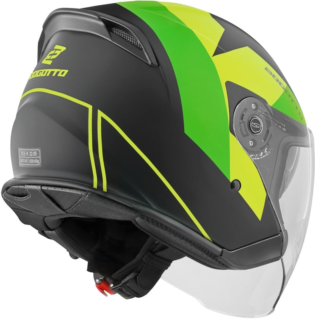 Bogotto V586 Detri BT Casco Bluetooth Jet