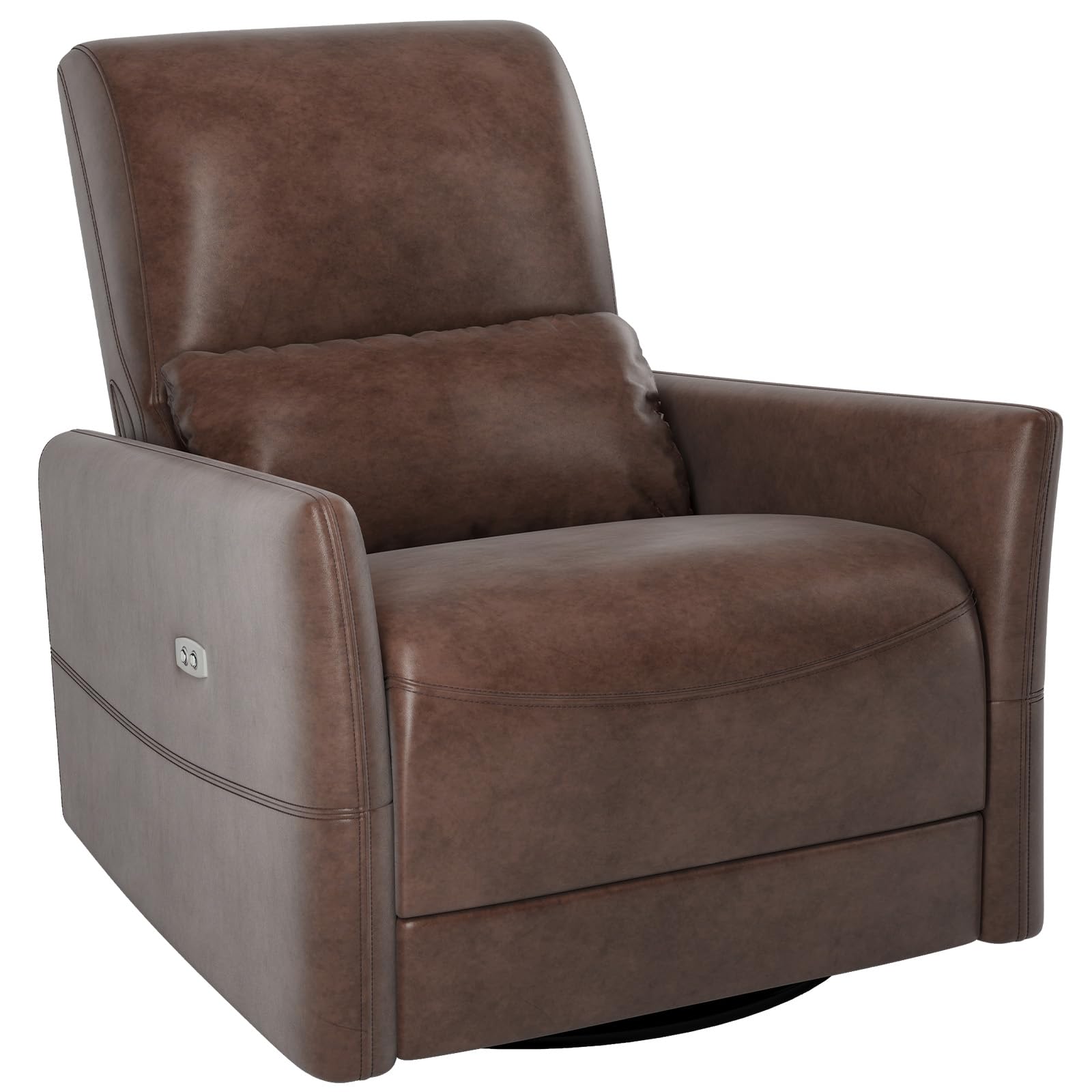 Power Rocker Recliner Chair Electric Reclining Swivel Chair For