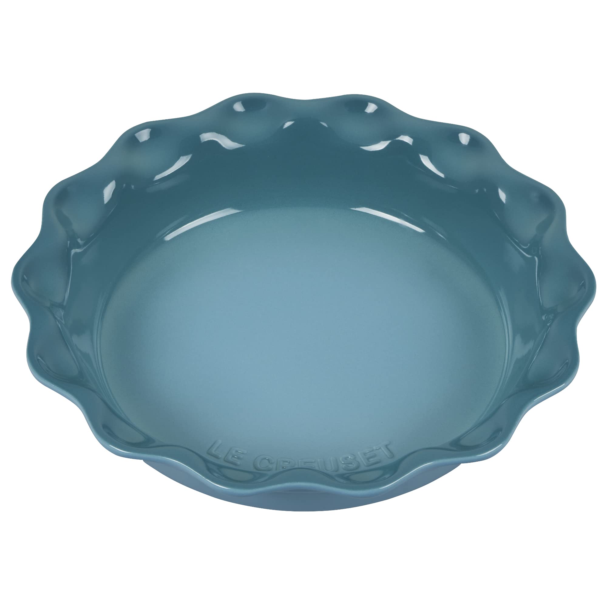 Le CreusetStoneware 9" Heritage Pie Dish, Caribbean