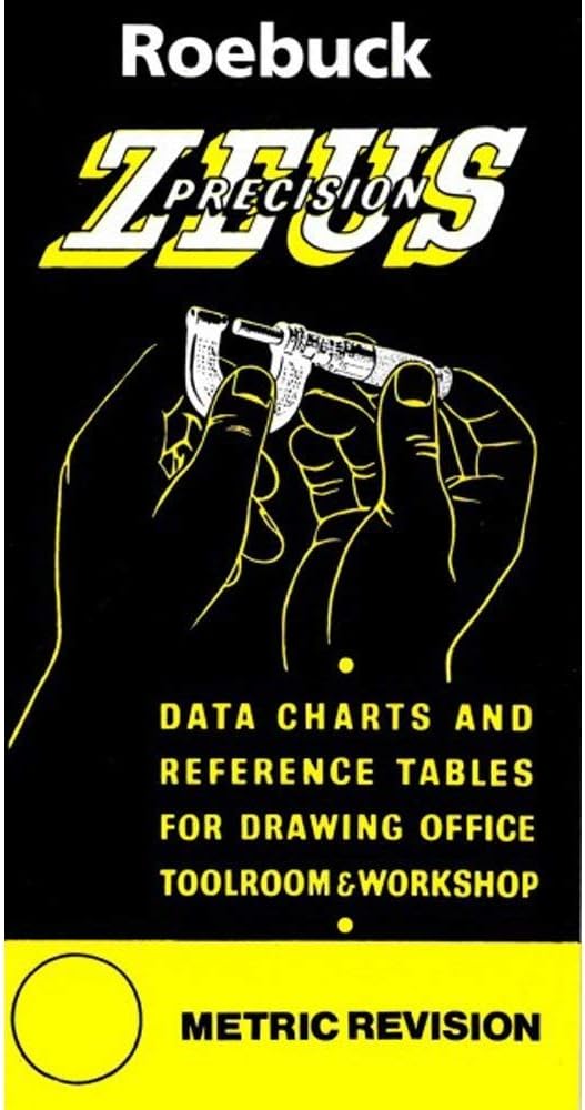 3 x Zeus Precision Data Charts and Reference