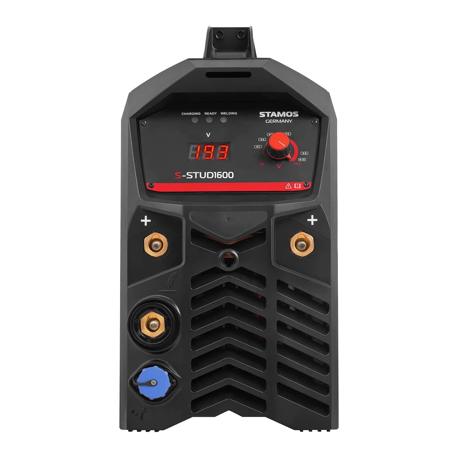Stamos Germany - S-STUD1600 - Equipo de soldadura de pernos- 1600 J 72000 µF | S-STUD1600