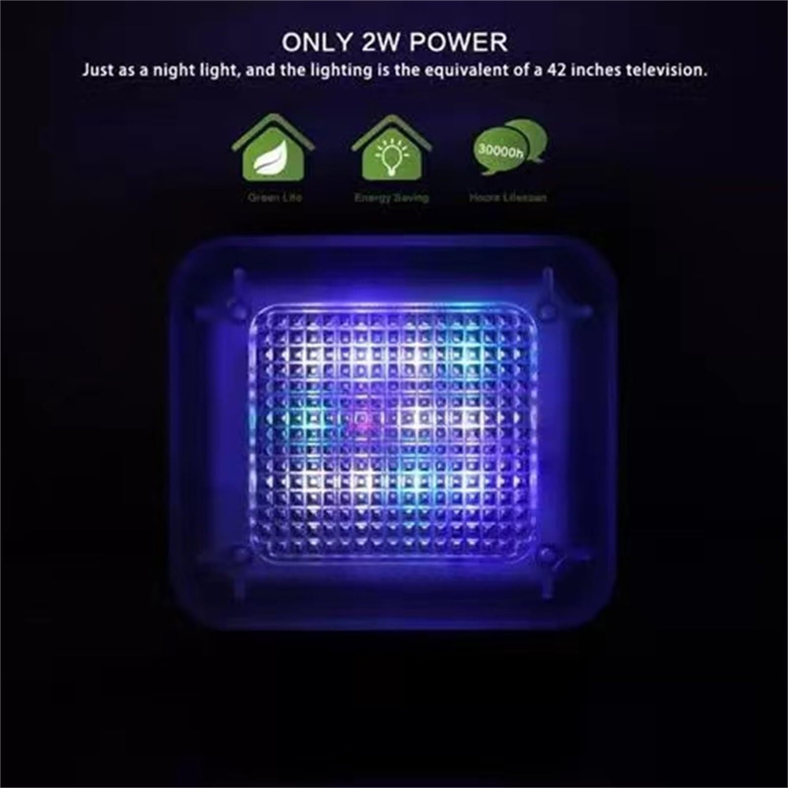 LED Fake TV Simulator mit Timer und Lichtsensor - Home Security Anti Diebstahl Einbrecher Abschreckung zum Schutz vor Einbruch