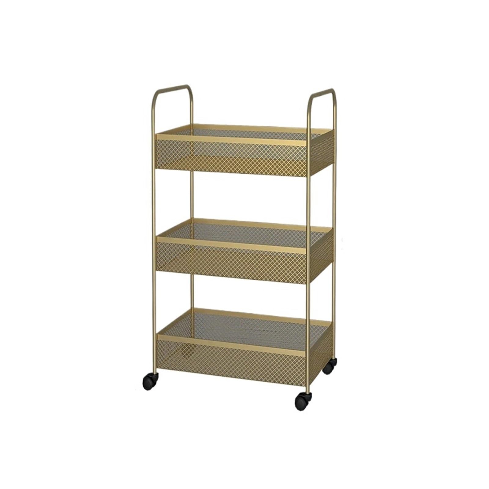 Salon Trolley Barber Trolley Cart Rolling Salon Furniture with Wheels Multi-Functional(Green)