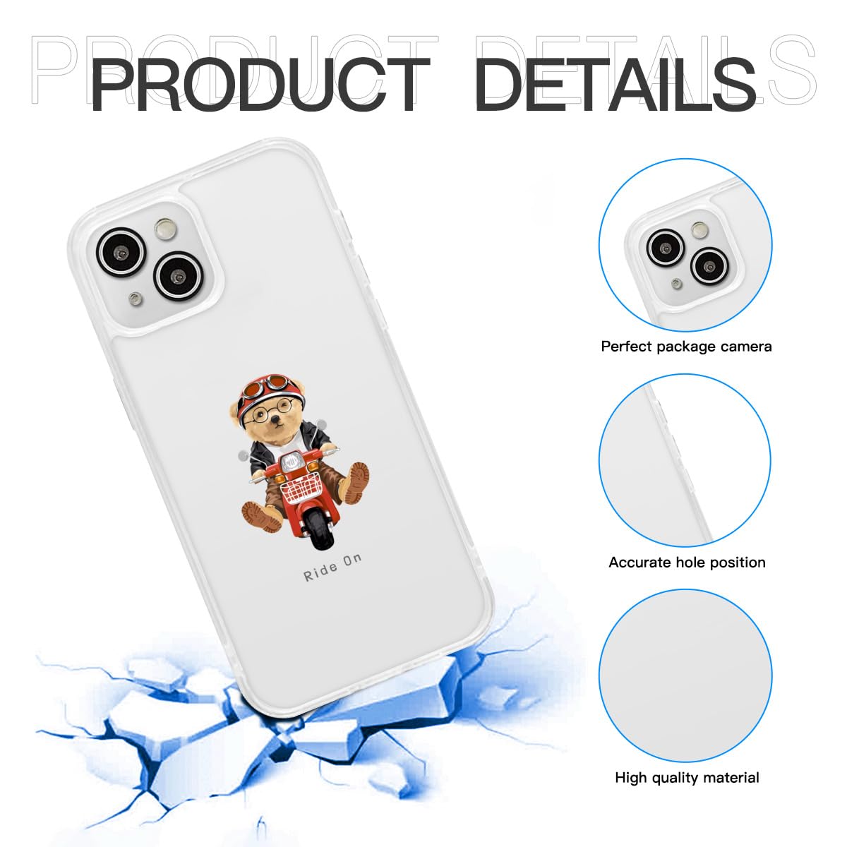 Amazon.co.jp: くま ポロベアー iPhone 15 ケース iPhone 15 カバー