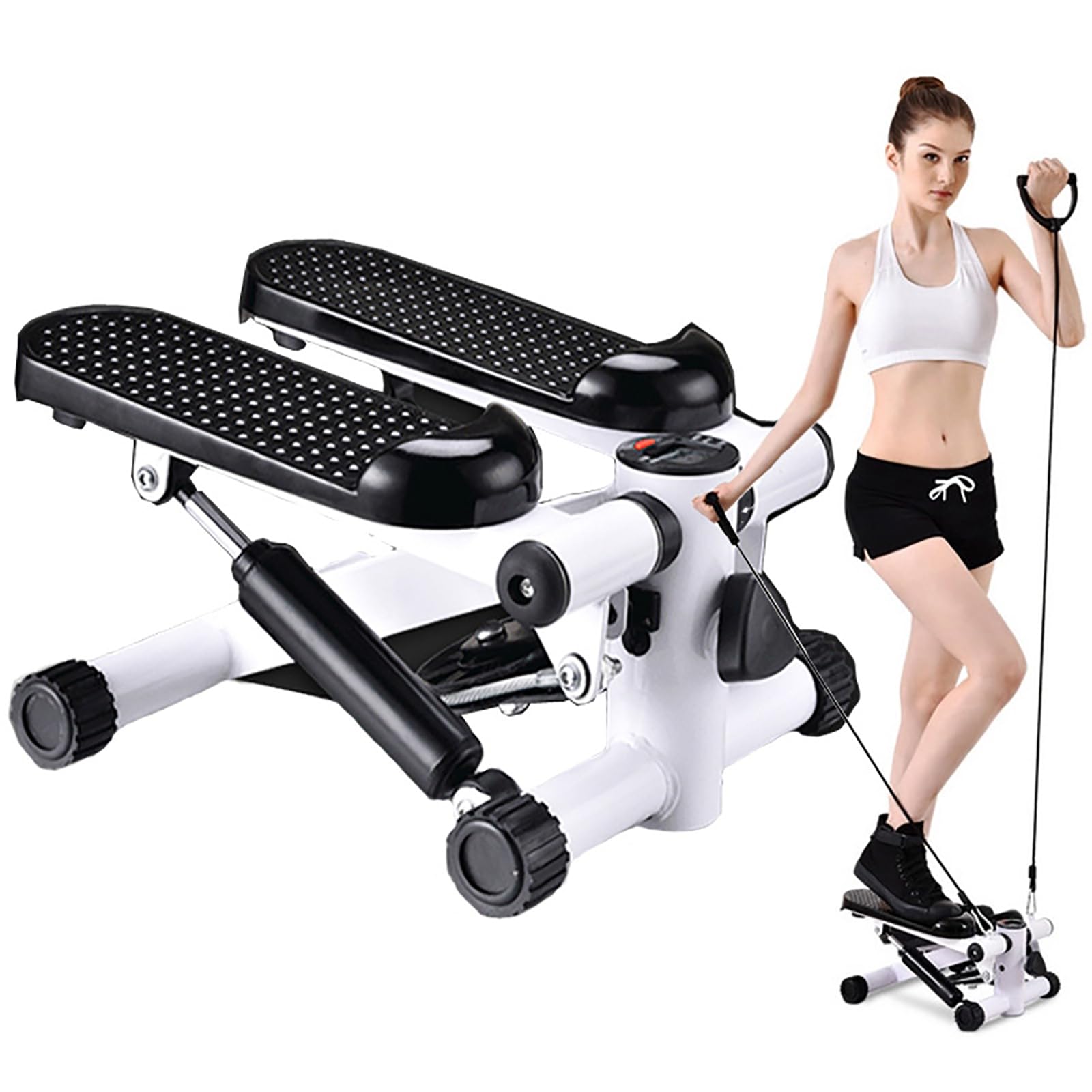Domowy Hydrauliczny Stepper, Kryty Mały Sprzęt Do Ćwiczeń Z Linką, Komputer Może Rejestrować Twoje Kroki, Czas I Kalorie, Do Odchudzania Nóg, Pośladków