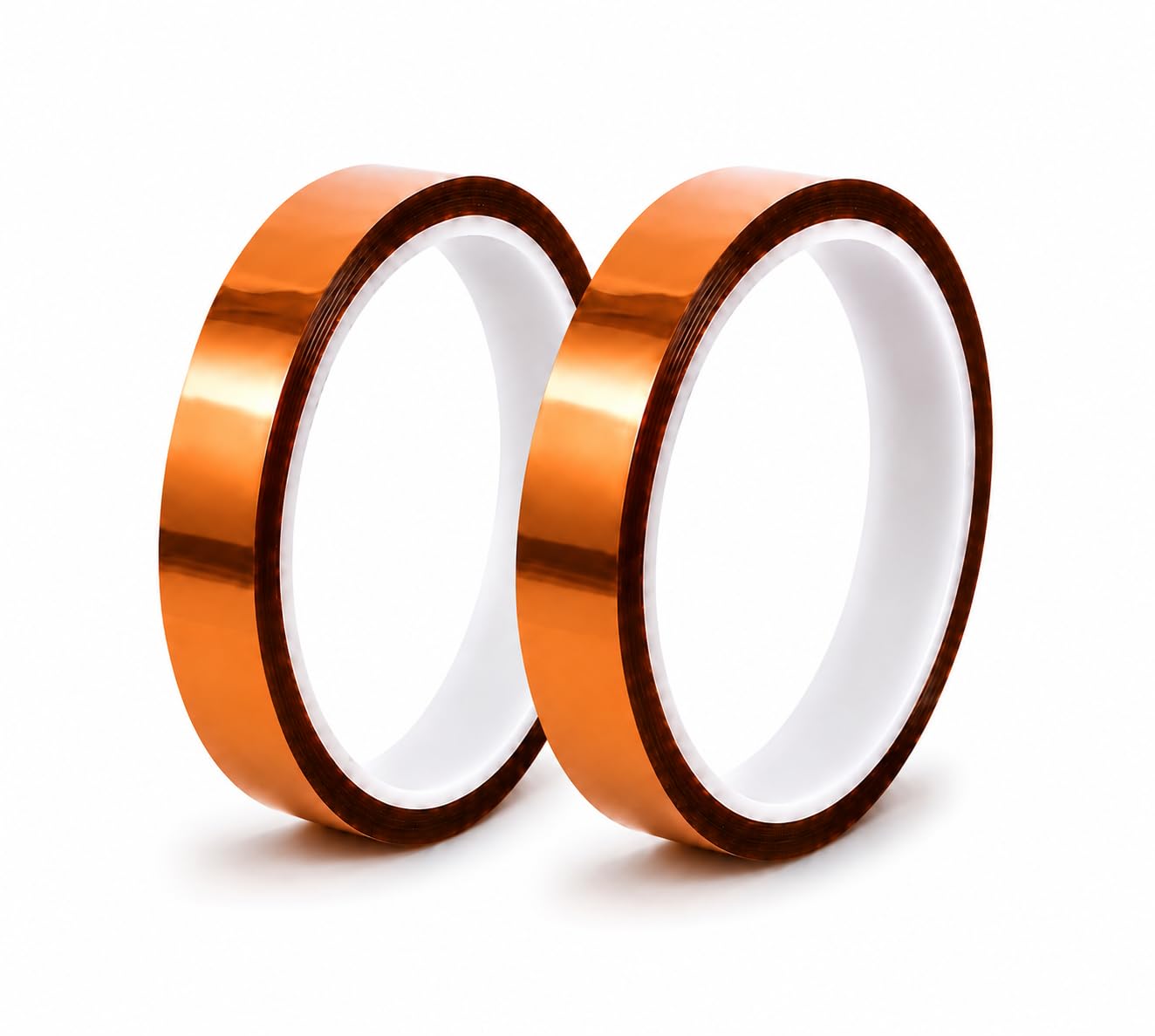SCHOFIC Polyamide Heat Resistant High Temperature Kapton Tape/Masking Tape - W = 20 MM, L = 33 M (2, 20MM)