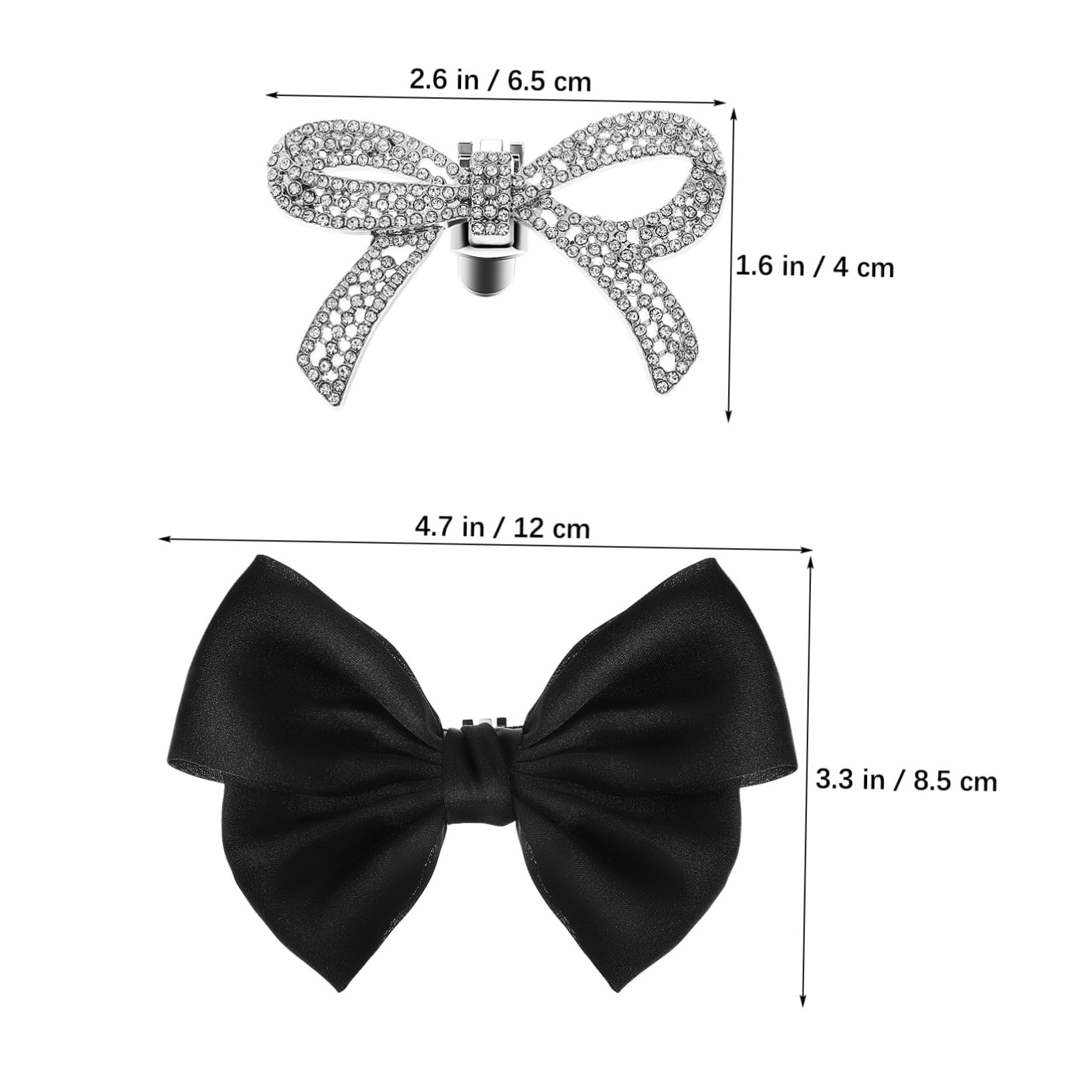BESPORTBLE Fermaglio Per Scarpe Con Fiocco Clip Nozze Lacci Costume Staccabile Decorativo Accessori Per Fermagli Per Scarpe Fermagli Per Scarpe Con Fiocco Raso