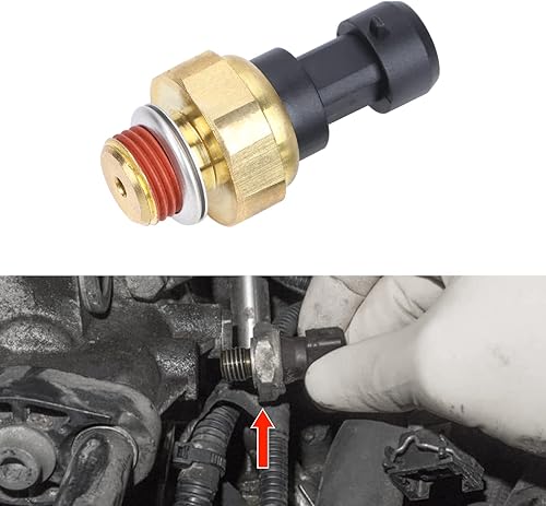Miniatura 3 de 12677836 Sensor de presión de aceite con filtro compatible con Chevy Silverado, Tahoe, Trailblazer, GMC Sierra, Yukon, Cadillac Escalade Buick