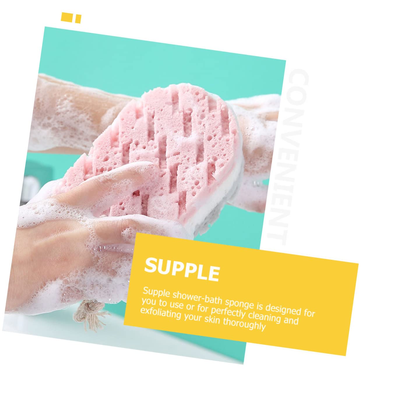 minkissy 30piezas Esponja De Baño Exfoliante Herramienta De Limpieza Corporal Para Esponja y Duradera Para Masaje y Exfoliación De Piel Para Adultos y