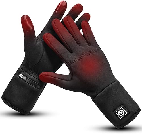 Miniatura 2 de day wolf Guantes térmicos y guantes de esquí con calefacción y baterías recargables de iones de litio de 7.4 V 2200 mAh
