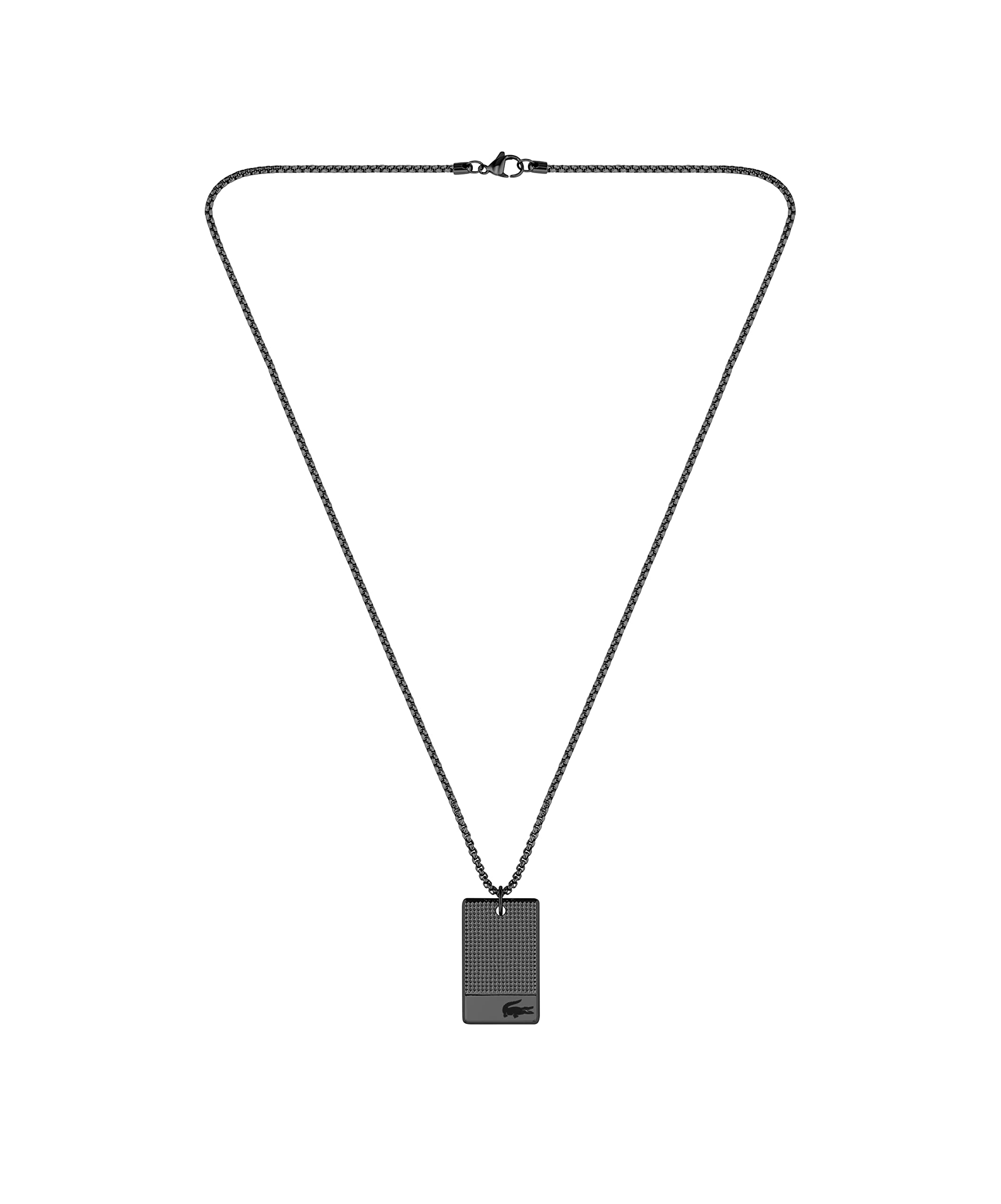 LacosteSTENCIL, Colgante con cadena para hombre