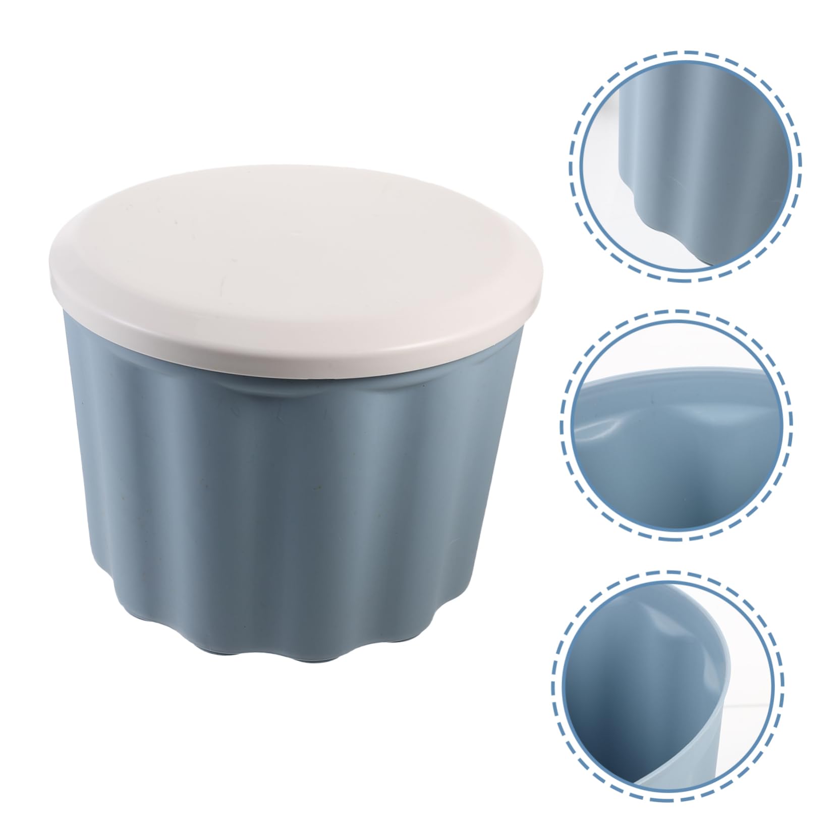 JEWEDECO Plastic Toy Storage Box Boys and Girls Organizers Storage Bins Stackable Stool Toy Organizers