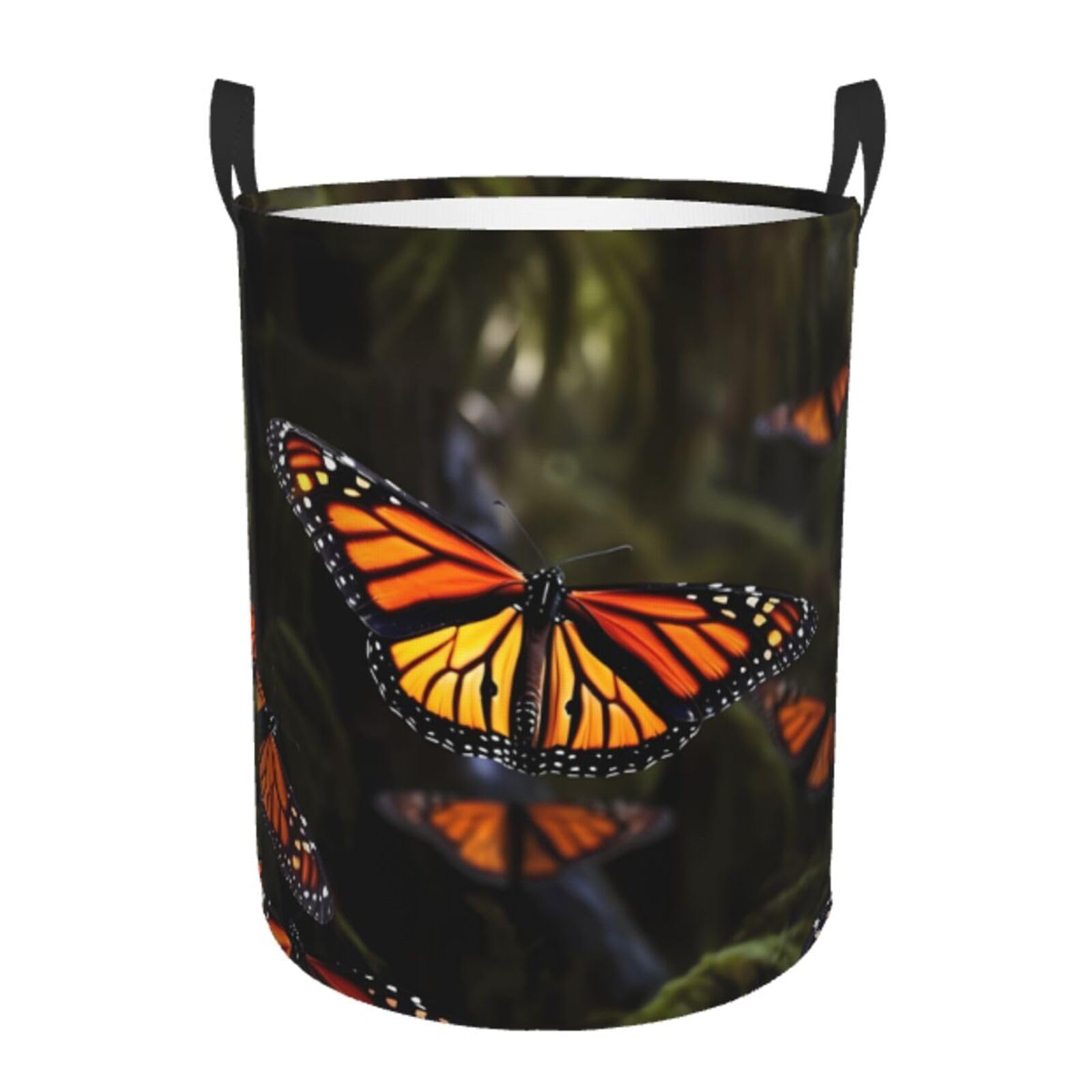 Panier à linge Monarch Butterflies1 étanche et pliable