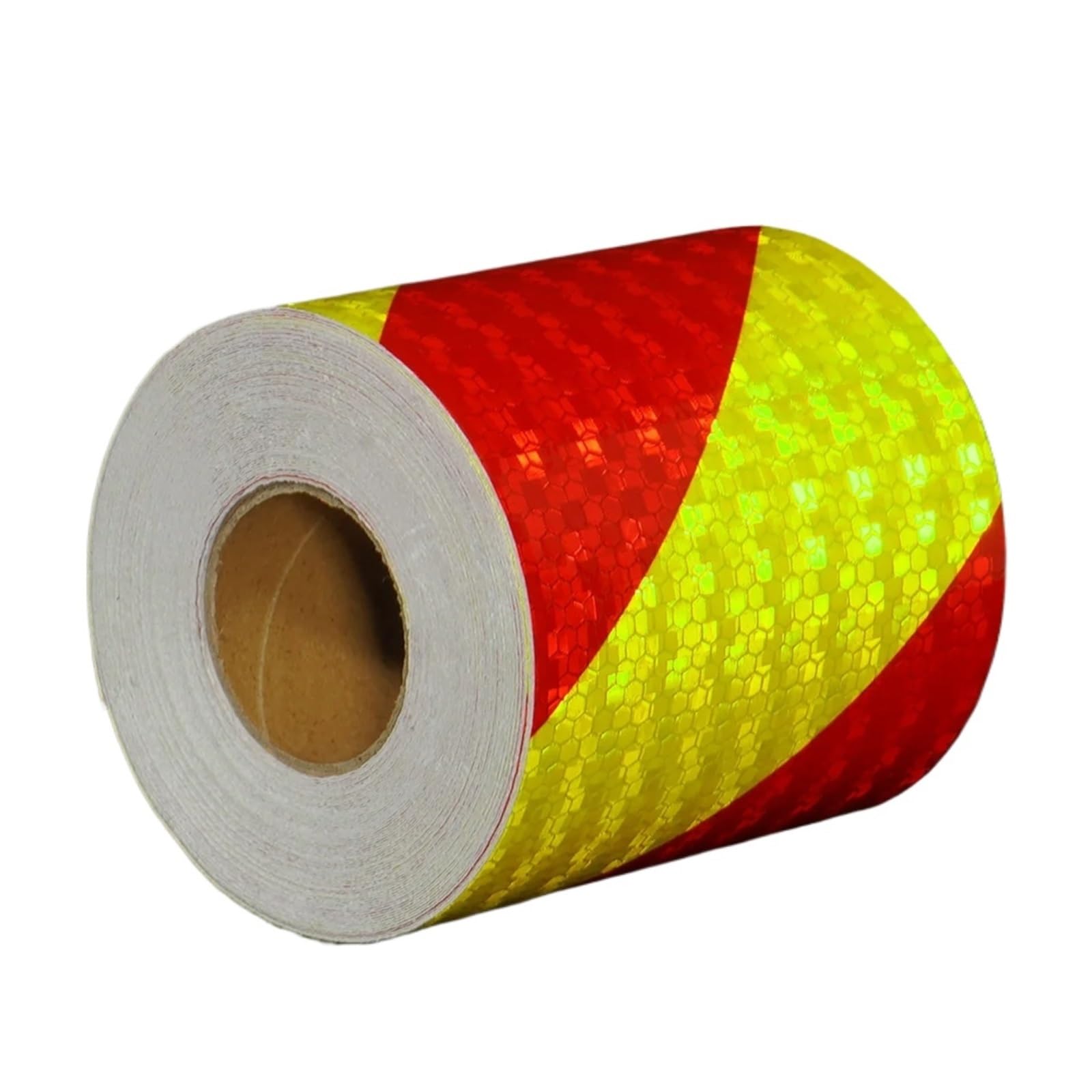 Reflektierende Aufkleber for Auto-Stoßstange, reflektierendes Warnstreifenband, sichere Reflektoraufkleber, Abziehbilder, Sicherheitswarnband(Red Green,900CM_10CM)