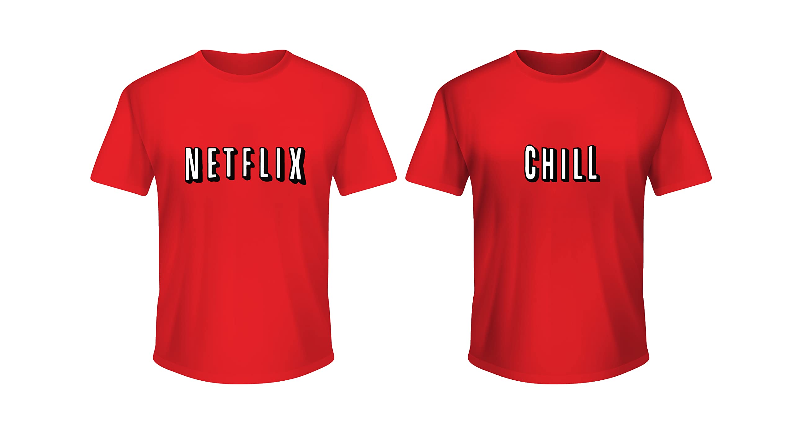 RAFBrand couple T-shirt set | T Shirts - Short Sleeve Crewneck & T-shirt for couples | cotton T-shirt for couples