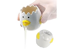 Ceramic Cartoon Egg Separator: Your Perfect Kitchen Companion for Effortless Egg Separation