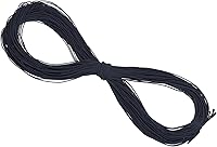 Vista 9 de PATIKIL Cuerda elástica elástica de 109 yardas (328.1 ft), cuerda elástica pesada de 0.059 in, albaricoque para manualidades, correas de gancho