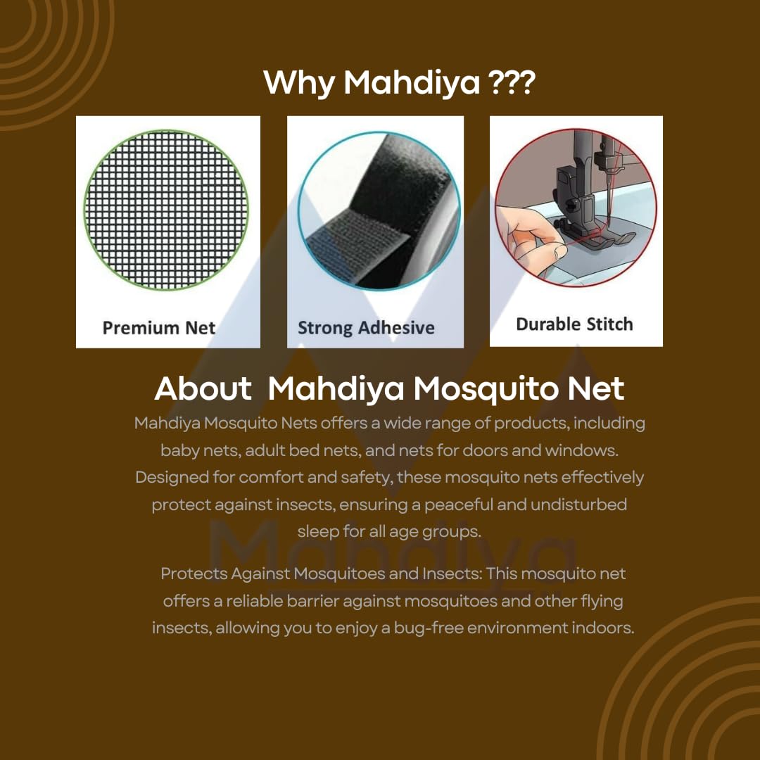 Window Mosquito Net - Keep Bugs Out, Fresh Air In -7