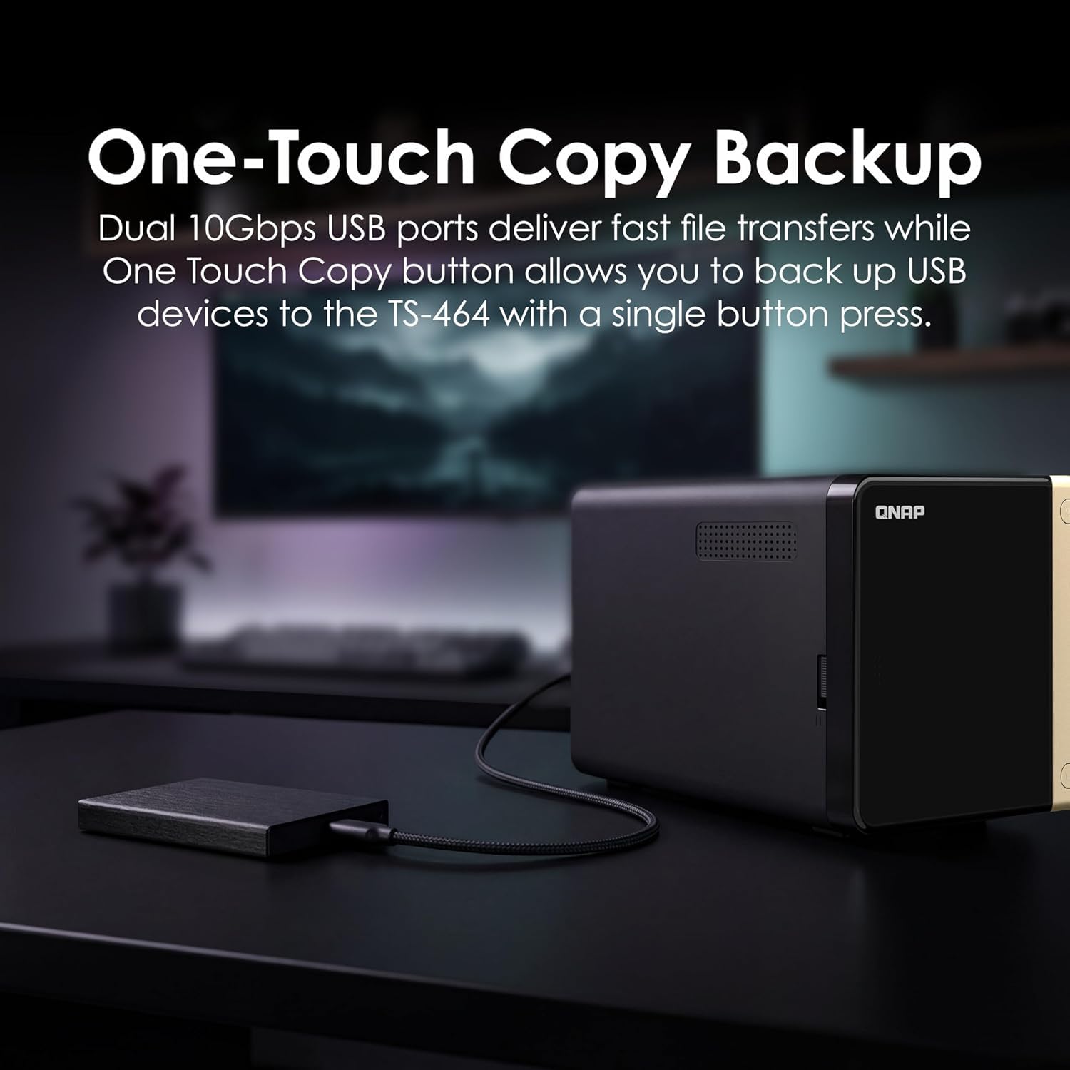 Amazon.co.jp: QNAP TS-464-8G-US 4ベイデスクトップNAS。 | Intel