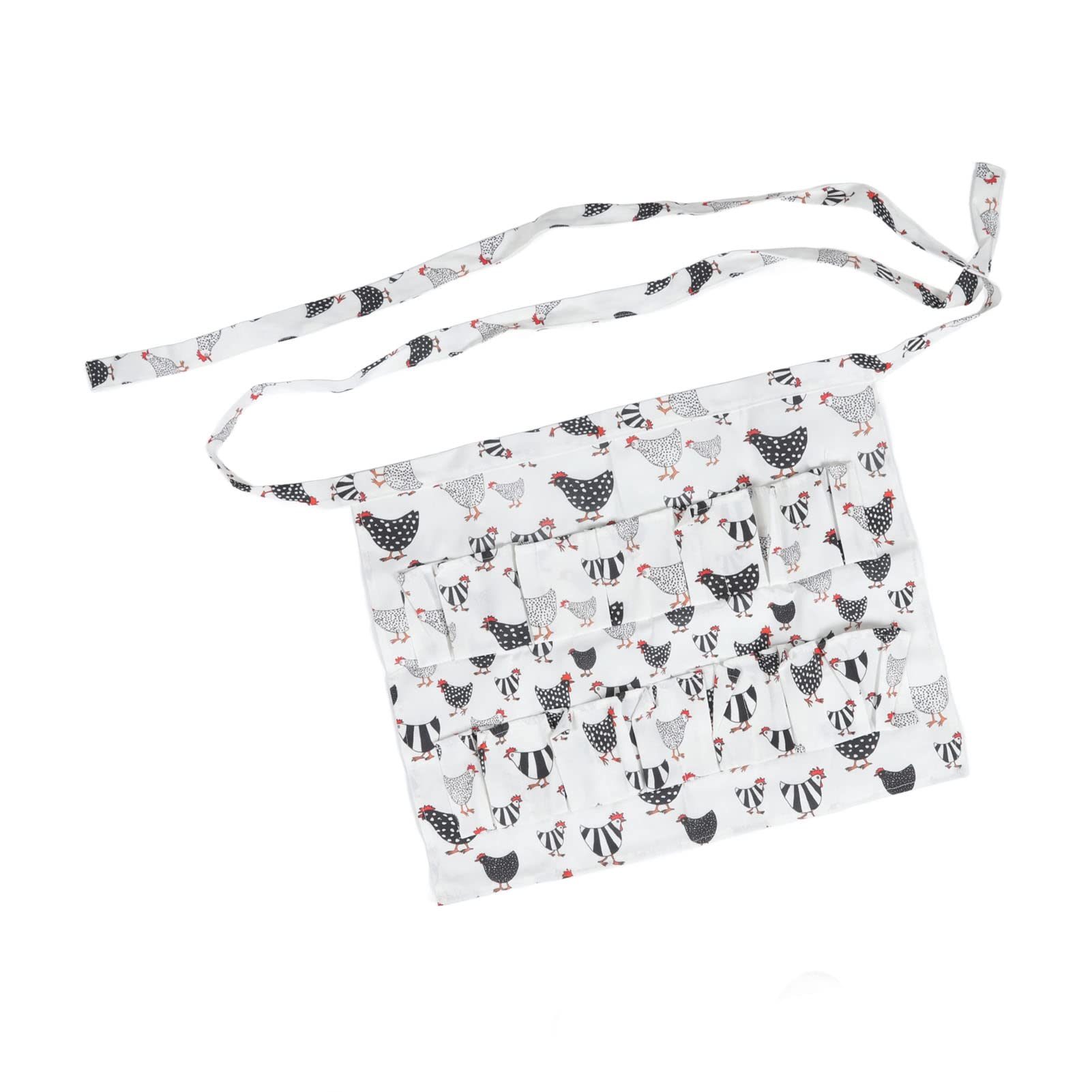 Cocoarm Grembiule per Uova Grembiule per Raccolta Uova in Tessuto 12 Tasche Stile Adulto L per Galline Oche di Quaglia Raccolta Mani Libere Trasporto per Uso in in Stalla Agricola