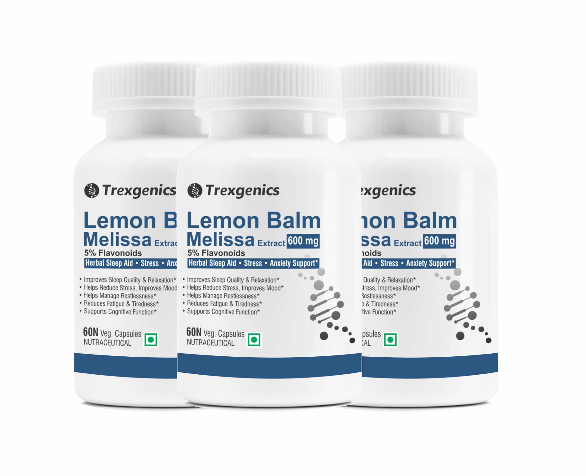 See full amazon price history chart for Trexgenics LEMON BALM 5% Flavonoids 500 mg Sleep, Relaxation, Mood Support VEGAN & NON-GMO (60 Veg. Capsules) (Pack of 3) Trexgenics LEMON BALM 5% Flavonoids 500 mg Sleep, Relaxation, Mood Support VEGAN & NON-GMO (60 Veg. Capsules) (Pack of 3) (B09X5PY4Q3) Amazon Price History, Amazon Price Tracker