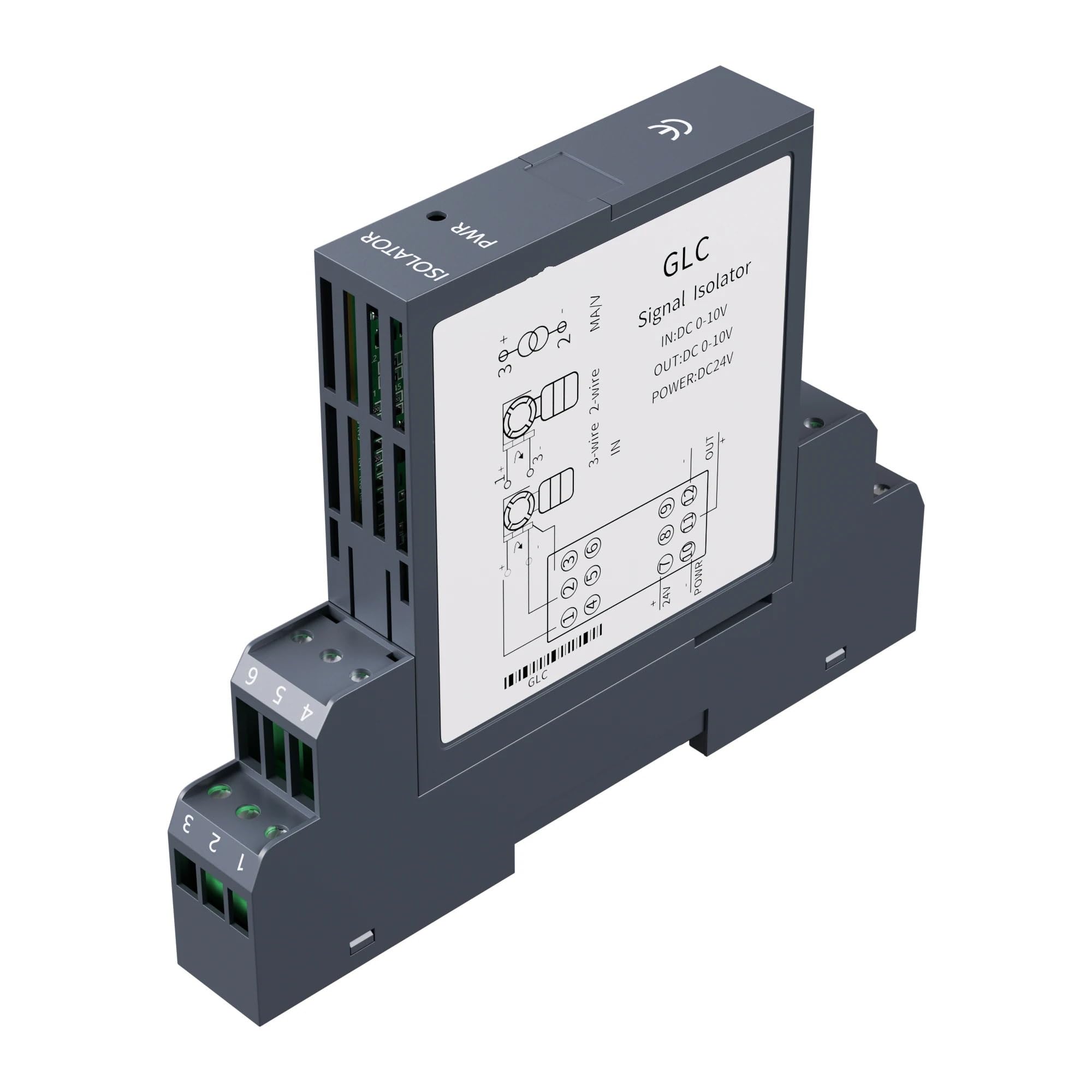 Convertisseur de signal isolant avec électronique de haute précision