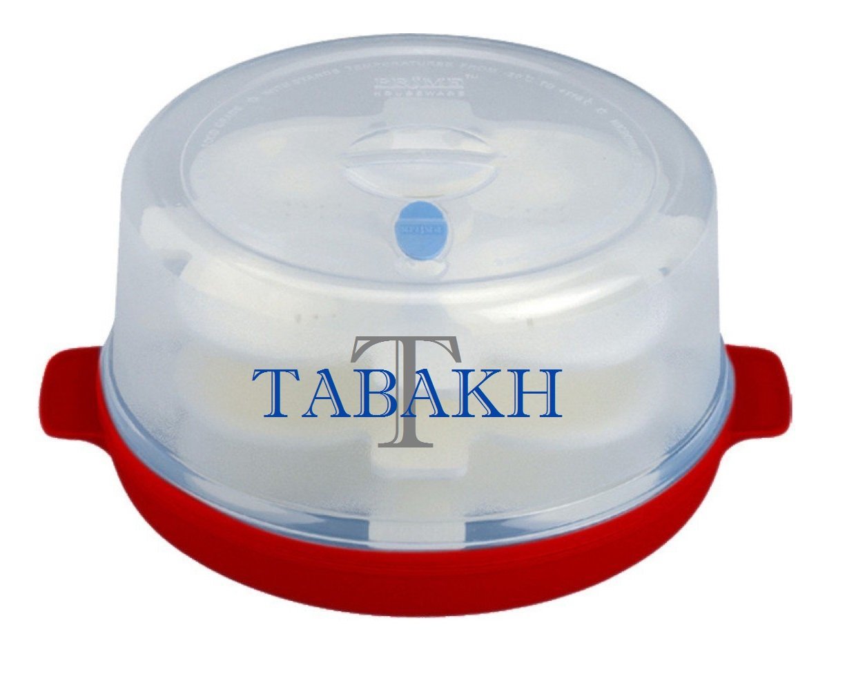 Nayasa Tabakh Prime 3-Rack Microwave Idly Maker, Makes 12 Idlis (Blue, Round, Plastic)