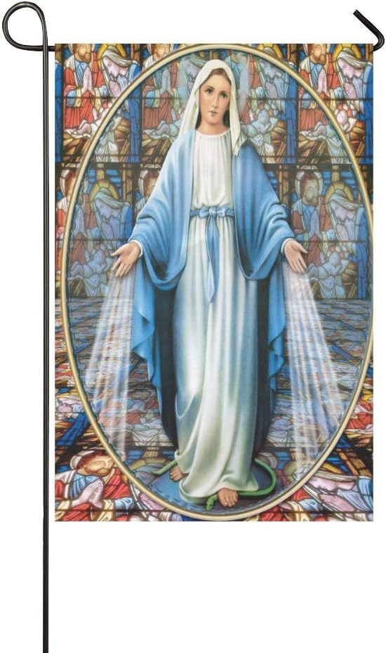 Garden Flag,Virgin Mary Mother Of The God Weatherproof 100