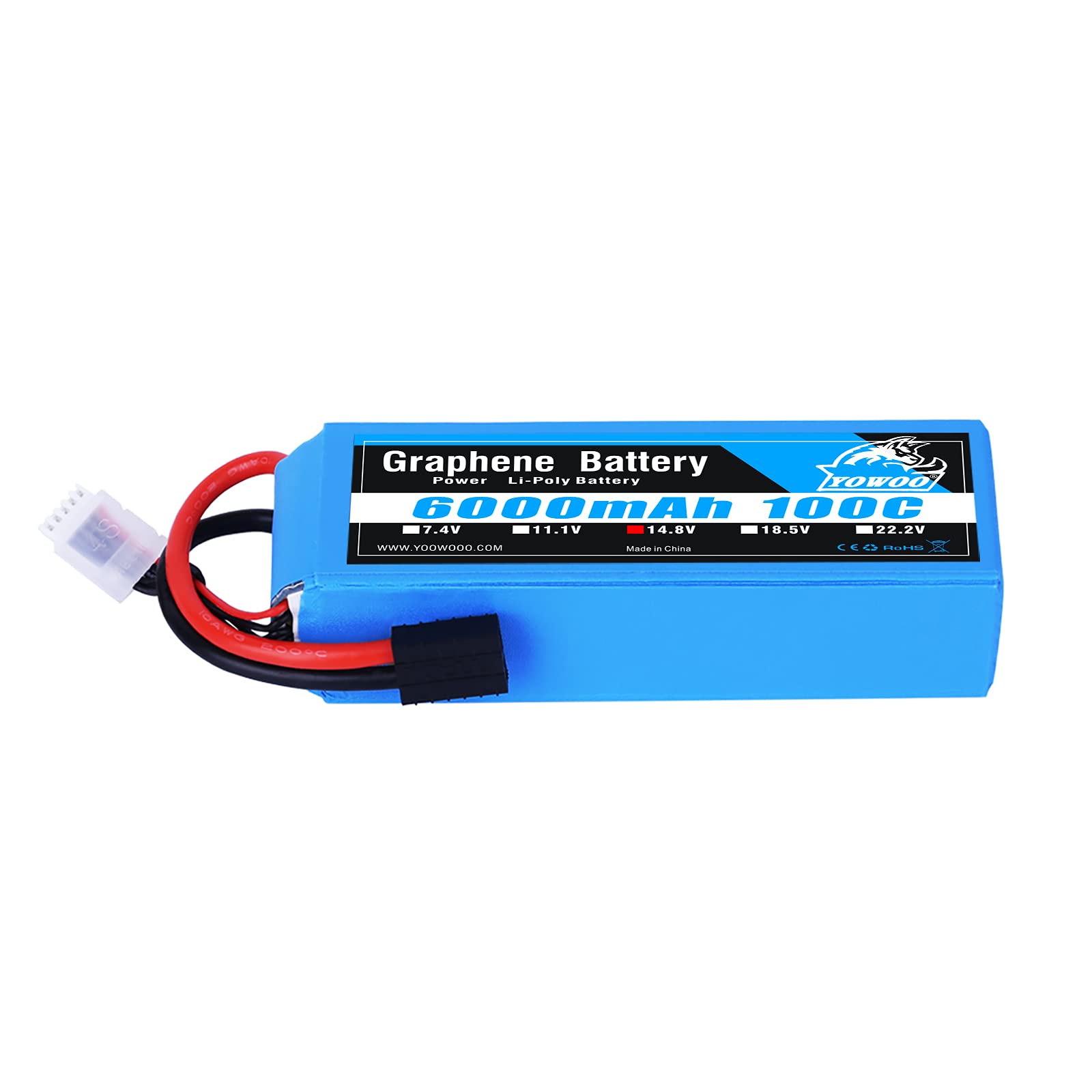 Batería Zeee 3S Lipo 11.1V 9000mAh 100C Con Conector Deans T Para Coches Y Camiones RC A Escala 1/10 Y 1/8