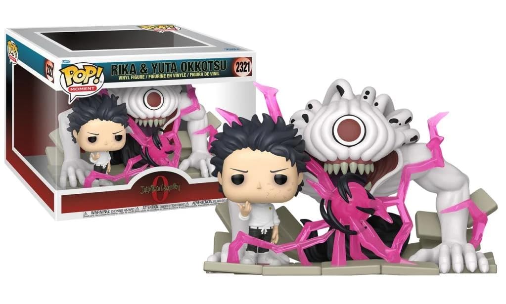 Funko Pop! Moment | Jujutsu Kaisen Rika & Yuta Nº2321 | Special Edition | Anime Scene Collectible Vinyl Figure | FS