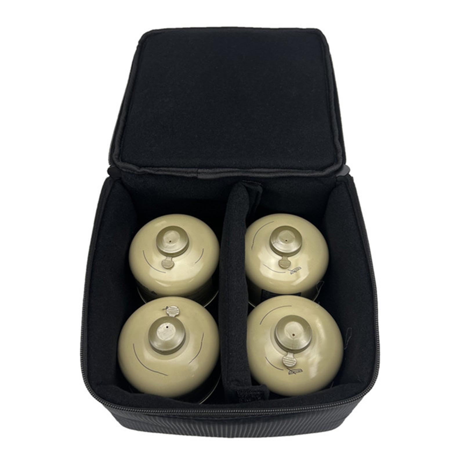 QSTDGVPW Fuel Cylinder Carry Bag Gas Tank Protective Bag Multifunctional Shockproof Gas Canister Tote Camping Carrying for Travel, Height 15 cm Gas Pot