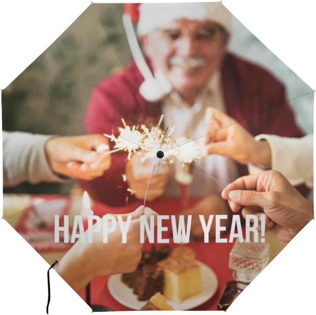 FavorPlus Custom Umbrella with Any Text Logo Image Picture, Personalized Umbrellas, Folding Portable Windproof Umbrellas for Rain Sun Funny Gift for Men Women Friends Family - Image 2