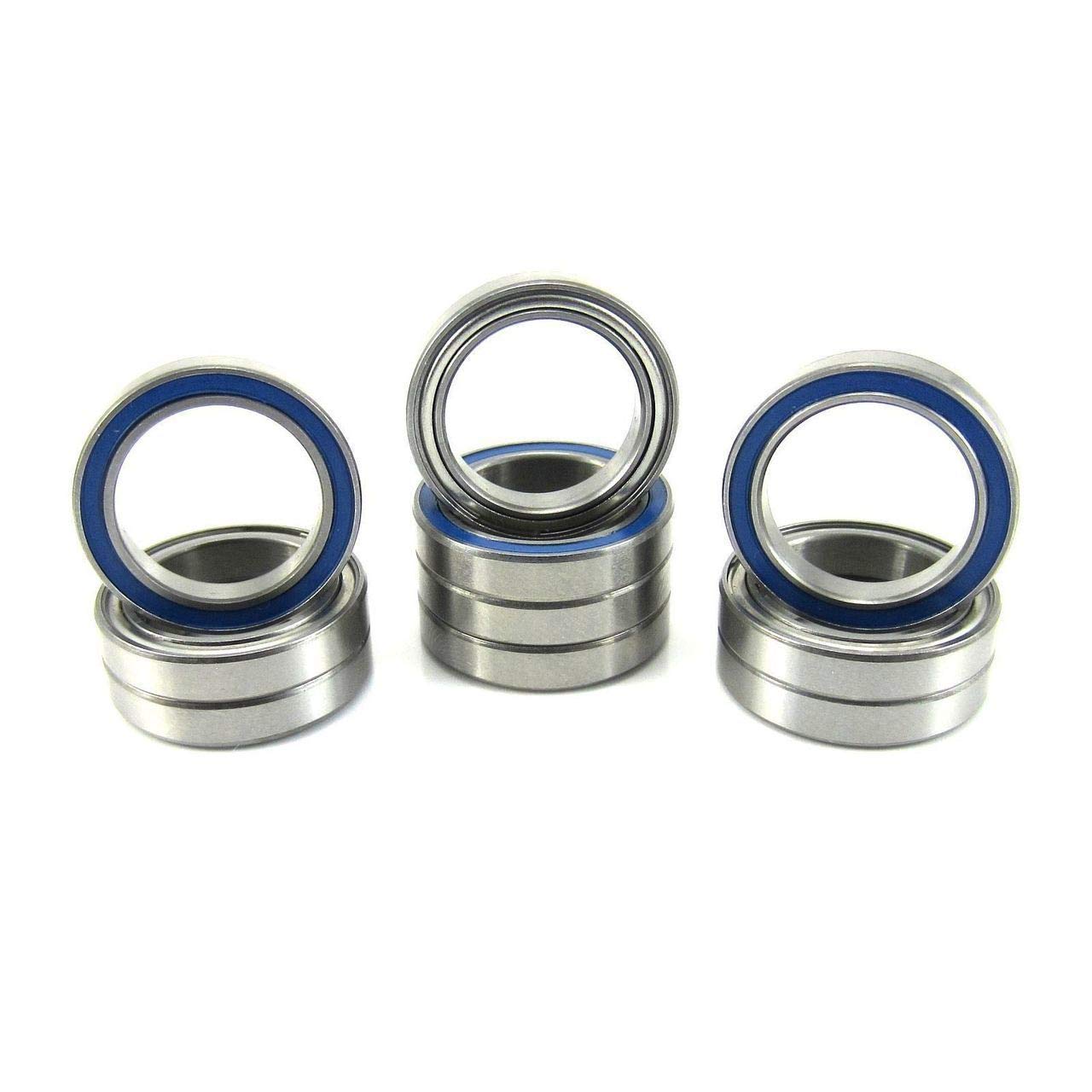 TRB RC 15x21x4mm Precision Ball Bearings ABEC 5 Hybrid Seals (10)